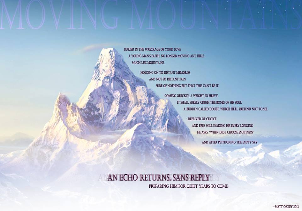 Moving Mountains - Poem