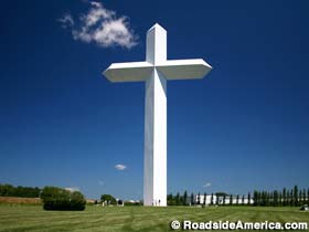 One of the giant 1.1 Million dollar crosses that have been built across the country by Cross Ministries